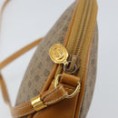 GUCCI Micro GG Supreme Bag PVC Leather Brown Gold 007 084 0094 Auth BA7247-10