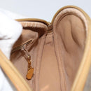 GUCCI Micro GG Supreme Bag PVC Leather Brown Gold 007 084 0094 Auth BA7247-19