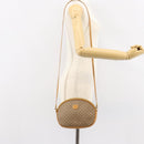 GUCCI Micro GG Supreme Bag PVC Leather Brown Gold 007 084 0094 Auth BA7247-22