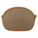 GUCCI Micro GG Supreme Bag PVC Leather Brown Gold 007 084 0094 Auth BA7247-2
