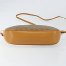 GUCCI Micro GG Supreme Bag PVC Leather Brown Gold 007 084 0094 Auth BA7247-5