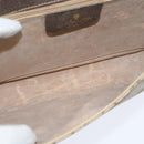 GUCCI GG Supreme Shoulder Bag PVC Beige Gold Auth BA7249-11