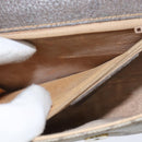 GUCCI GG Supreme Shoulder Bag PVC Beige Gold Auth BA7249-21