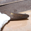 GUCCI GG Supreme Shoulder Bag PVC Beige Gold Auth BA7249-12