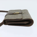 GUCCI GG Supreme Shoulder Bag PVC Beige Gold Auth BA7249-3
