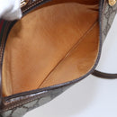 GUCCI GG Supreme Web Sherry Line Bag PVC Beige Gold 56 02 087 Auth BA7251-21