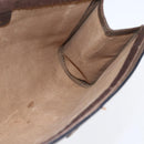 GUCCI GG Supreme Web Sherry Line Clutch Bag PVC Beige Red 89 01 002 Auth BA7255-10