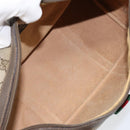 GUCCI GG Supreme Web Sherry Line Boston Bag PVC Beige Gold 39 02 007 Auth BA7256-18