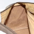 GUCCI GG Supreme Web Sherry Line Boston Bag PVC Beige Gold 39 02 007 Auth BA7256-20