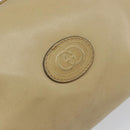 GUCCI Shoulder Bag Leather Beige Gold 67 01 5294 Auth BA7259-17
