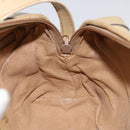 GUCCI Shoulder Bag Leather Beige Gold 67 01 5294 Auth BA7259-19