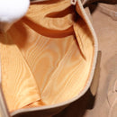 GUCCI Shoulder Bag Leather Beige Gold 67 01 5294 Auth BA7259-21