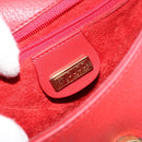 GUCCI Shoulder Bag Leather Red Gold 007 58 0074 Auth BA7260-18