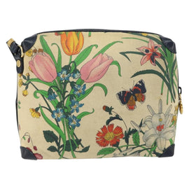 GUCCI Shoulder Bag Canvas Beige Gold 007 115 1093 Auth BA7261 - 0