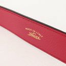 GUCCI GG Marmont Hand Bag Leather Pink Gold 739076 Auth BA7266M-15