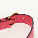 GUCCI GG Marmont Hand Bag Leather Pink Gold 739076 Auth BA7266M-16