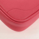 GUCCI GG Marmont Hand Bag Leather Pink Gold 739076 Auth BA7266M-17