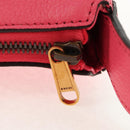 GUCCI GG Marmont Hand Bag Leather Pink Gold 739076 Auth BA7266M-22