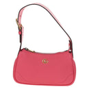 GUCCI GG Marmont Hand Bag Leather Pink Gold 739076 Auth BA7266M-13