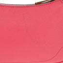 GUCCI GG Marmont Hand Bag Leather Pink Gold 739076 Auth BA7266M-3