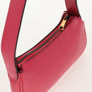 GUCCI GG Marmont Hand Bag Leather Pink Gold 739076 Auth BA7266M-7