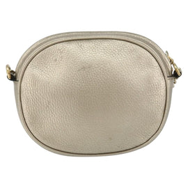 GUCCI Chain Shoulder Bag Leather Gold 353965 Auth BA7267 - 0