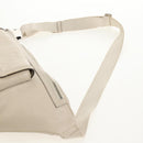 GUCCI GG Emboss Body Bag White Silver 645093 Auth BA7268M-15