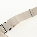 GUCCI GG Emboss Body Bag White Silver 645093 Auth BA7268M-16