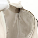 GUCCI GG Emboss Body Bag White Silver 645093 Auth BA7268M-25