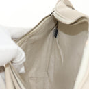 GUCCI GG Emboss Body Bag White Silver 645093 Auth BA7268M-26