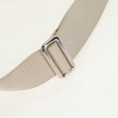 GUCCI GG Emboss Body Bag White Silver 645093 Auth BA7268M-14