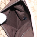 GUCCI GG Canvas Tote Bag Beige Gold 131230 Auth BA7274-22