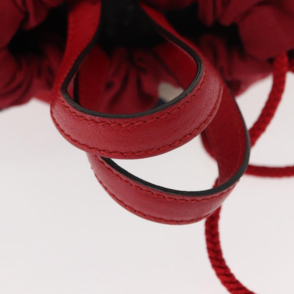 GUCCI Backpack Canvas Blue Red 473872 Auth BA7277