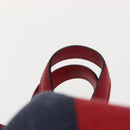 GUCCI Backpack Canvas Blue Red 473872 Auth BA7277-14