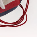 GUCCI Backpack Canvas Blue Red 473872 Auth BA7277-8