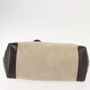 GUCCI Tote Bag Canvas Beige Gold 247209 Auth BA7278-6