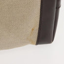 GUCCI Tote Bag Canvas Beige Gold 247209 Auth BA7278-7