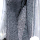 GUCCI Bamboo GG Canvas Hand Bag Black Silver 002 1010 3754 Auth BA7280-20