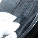 GUCCI Bamboo GG Canvas Hand Bag Black Silver 002 1010 3754 Auth BA7280-12