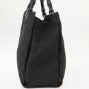 GUCCI Bamboo GG Canvas Hand Bag Black Silver 002 1010 3754 Auth BA7280-4