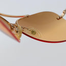 Christian Dior Sunglasses plastic Orange Auth BA7281-9