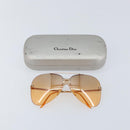 Christian Dior Sunglasses plastic Orange Auth BA7281-12