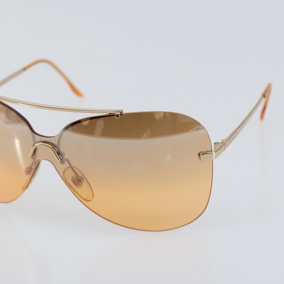 Christian Dior Sunglasses plastic Orange Auth BA7281