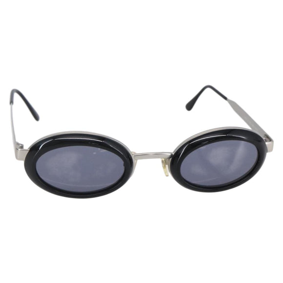 CHANEL Sunglasses plastic Black CC Auth BA7282