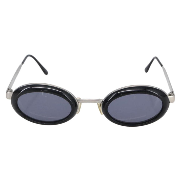 CHANEL Sunglasses plastic Black CC Auth BA7282