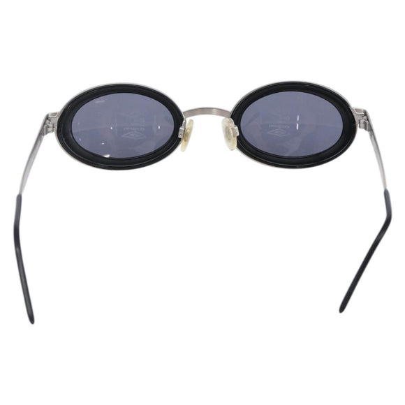 CHANEL Sunglasses plastic Black CC Auth BA7282