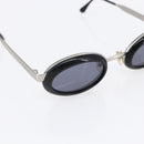 CHANEL Sunglasses plastic Black CC Auth BA7282-6