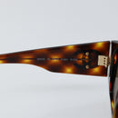 CHANEL Sunglasses plastic Brown CC Auth BA7283V-10