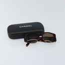 CHANEL Sunglasses plastic Brown CC Auth BA7283V-11