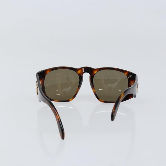 CHANEL Sunglasses plastic Brown CC Auth BA7283V